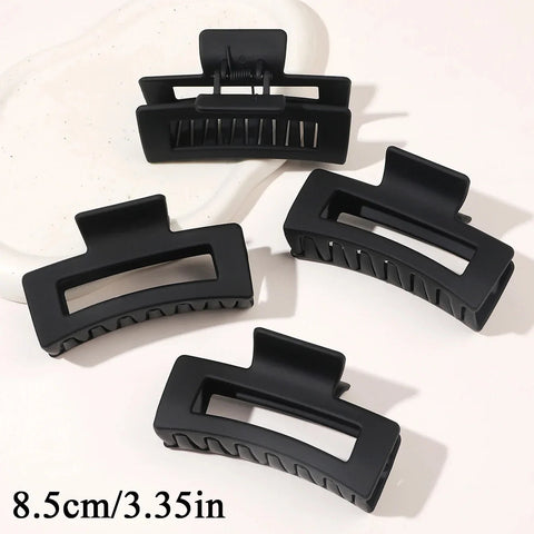 Women Girls Claw Clips Coffee Black Hair Claw