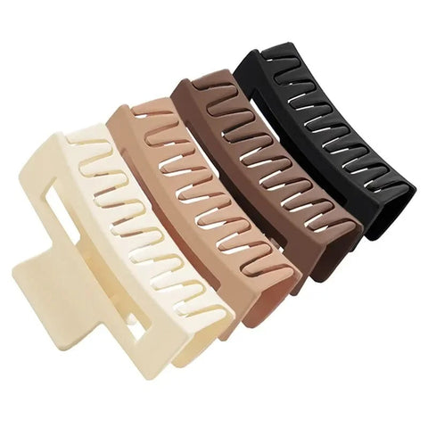 Women Girls Claw Clips Coffee Black Hair Claw